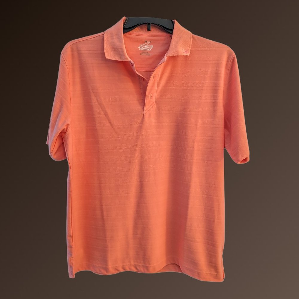 Ahead Extreme -- Men's Coral Golf Polo -- M